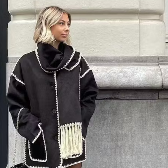 NWT Jacket with Matching Scarf - Picture 4 of 4